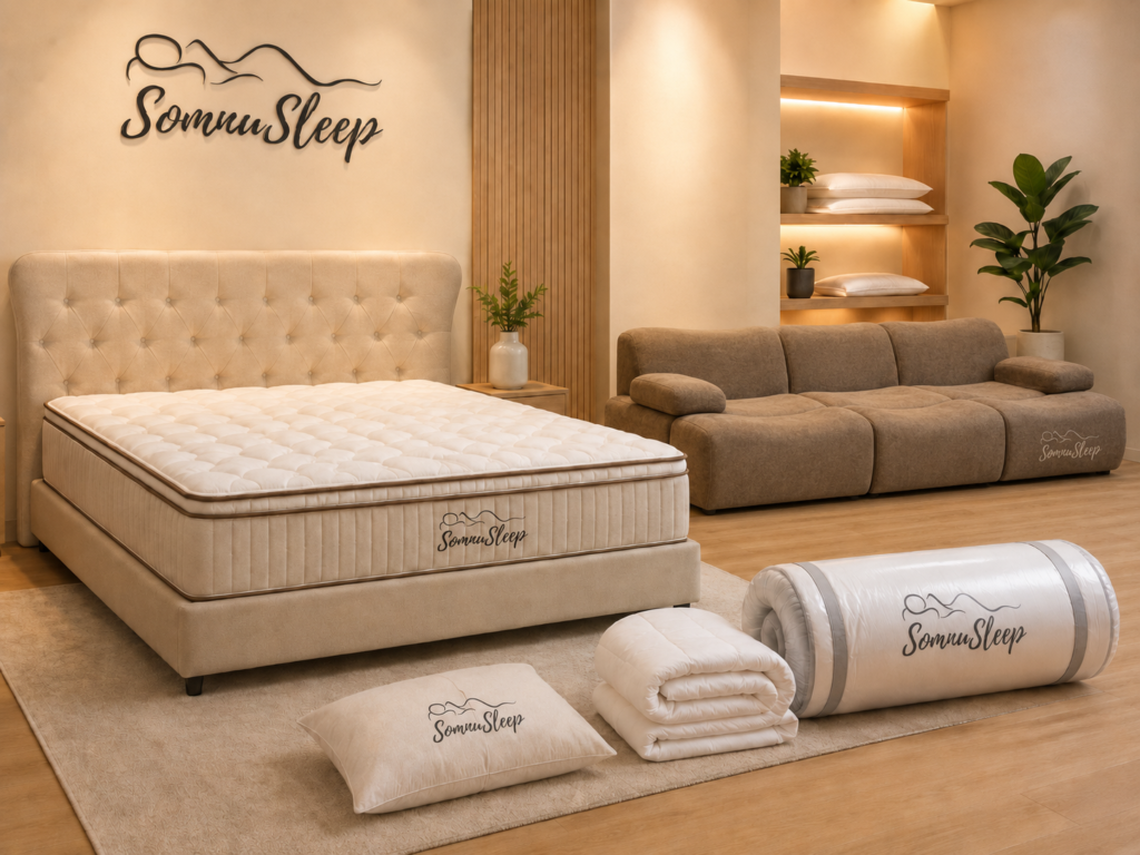 Wholesale mattresses compressed sofas and bedroom furniture collections by SomnuSleep