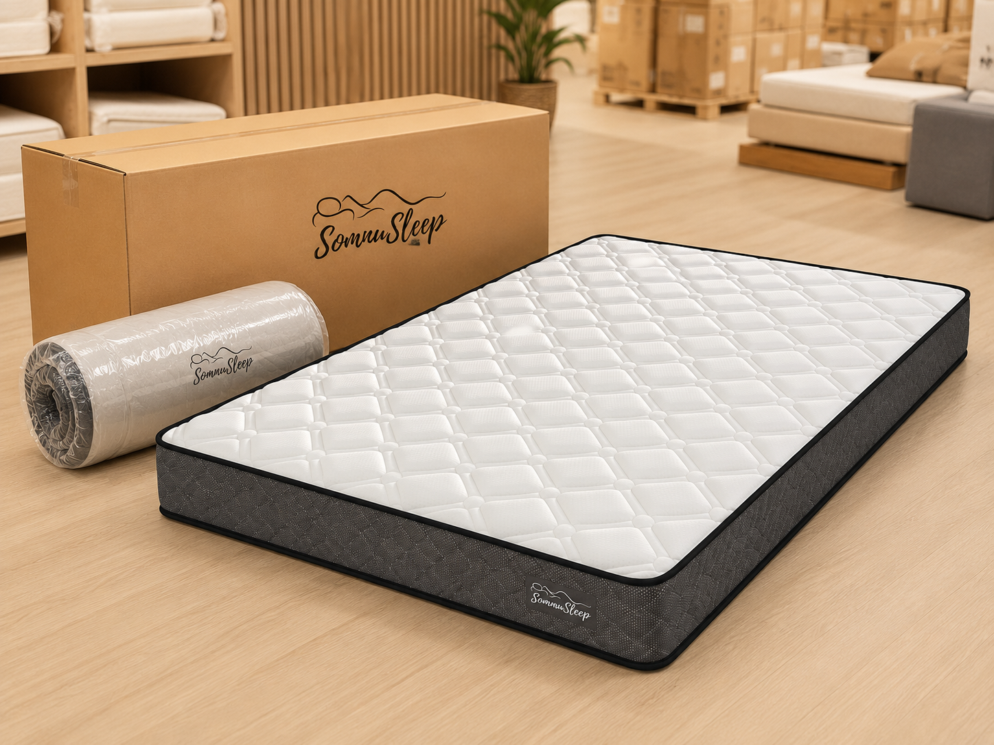 8-inch tight top spring mattress for wholesale