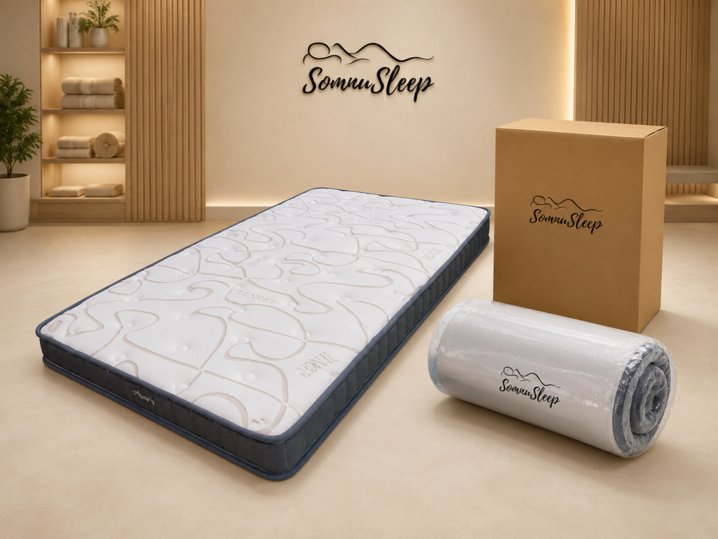 Twin size compressed tight top mattress