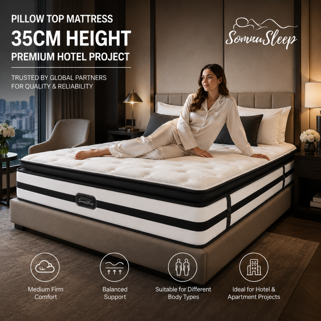 35cm hotel room mattress for guest rooms