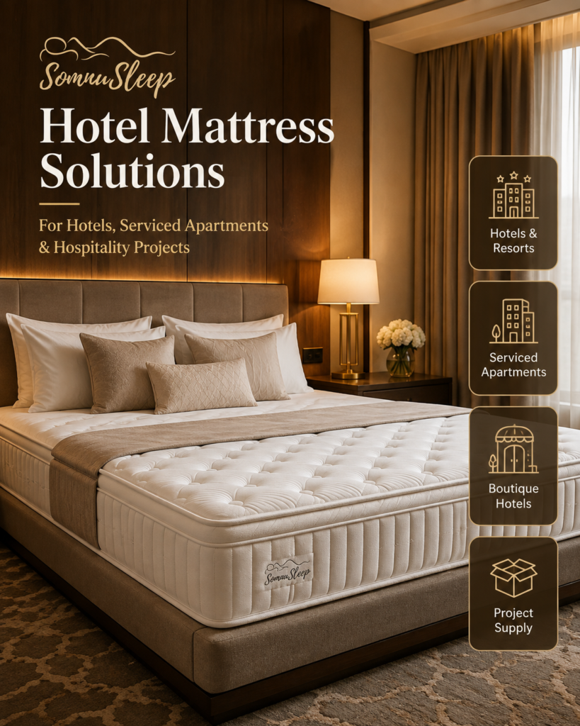 Hotel Mattress Supply for Guest-Room Projects
