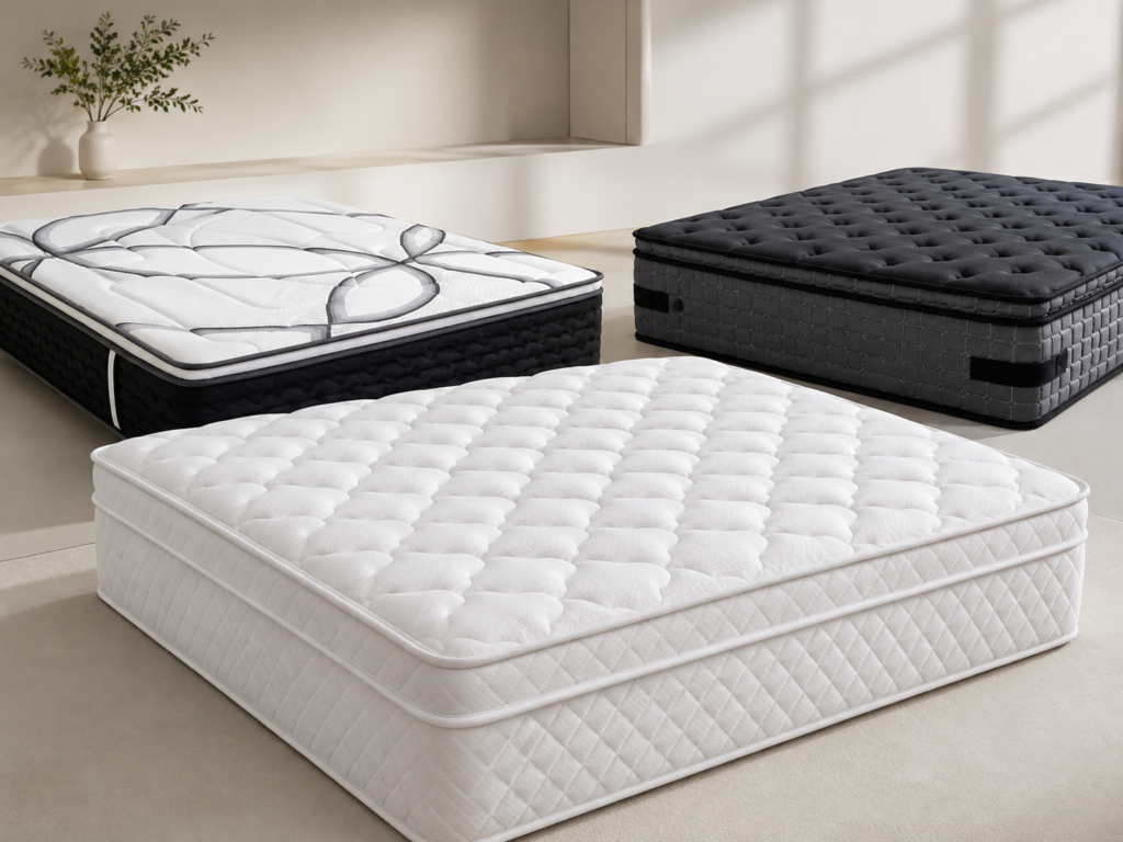 Euro top pocket spring mattress collection